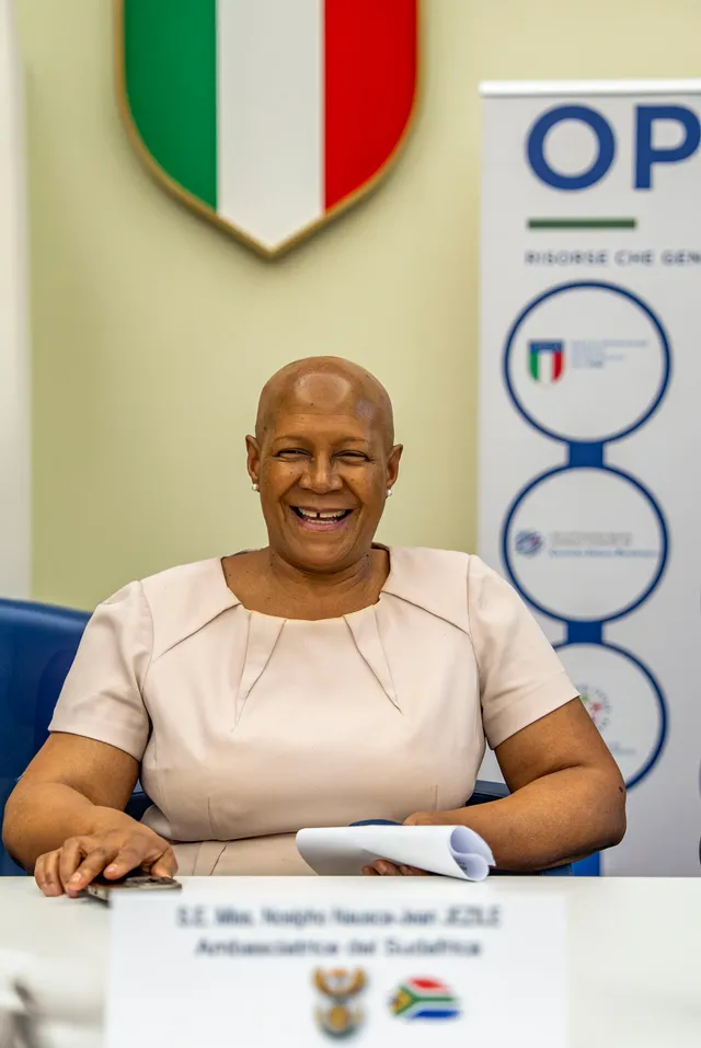 S.E. l'Ambasciatrice del Sudafrica Nosipho Nausca-Jean Jezile