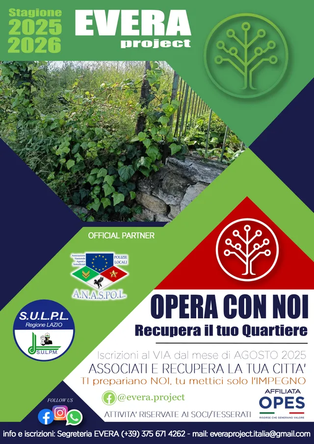 Opera con Noi — Recupera il tuo Quartiere